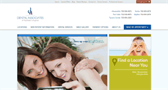 Desktop Screenshot of dentalassociatesnova.com
